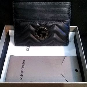 Armani card holder